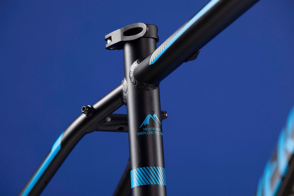 overlord bicycle frame detail